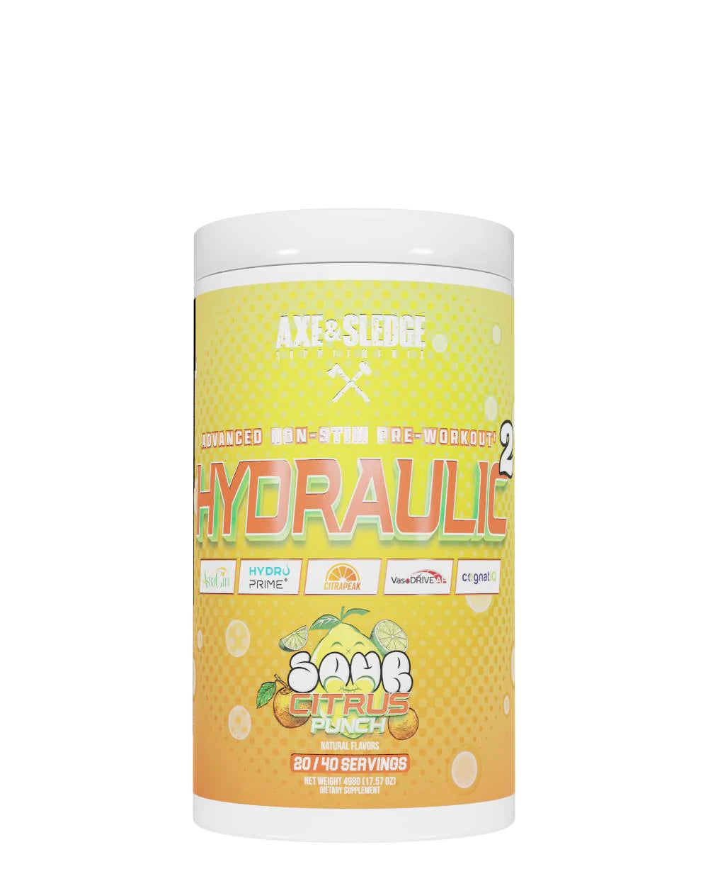 Axe & Sledge Hydraulic (NONSTIM) Pre - 40/20 Servings - Strength, Power, Mass, Energy, Circulation