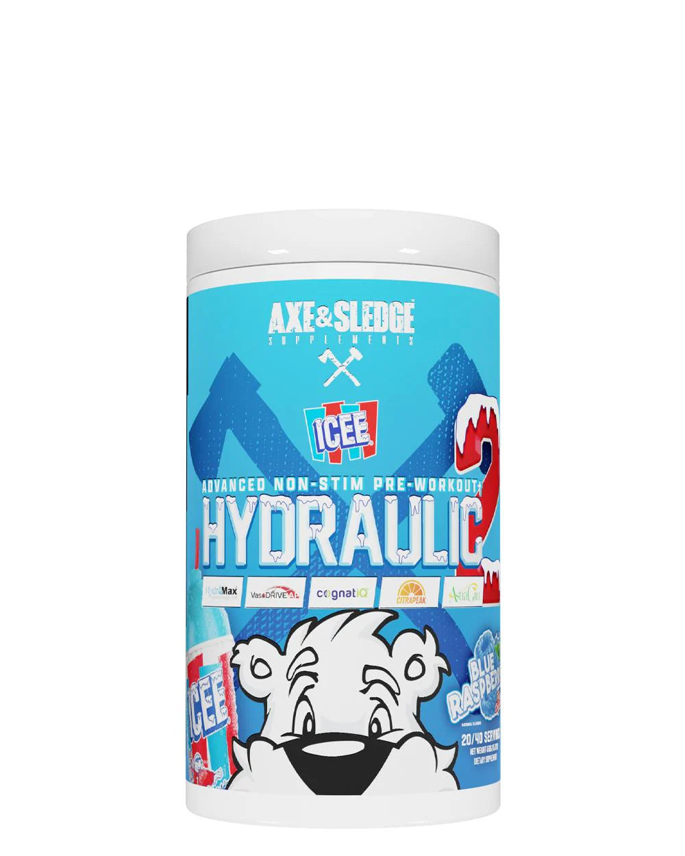 Axe & Sledge Hydraulic (NONSTIM) Pre - 40/20 Servings - Strength, Power, Mass, Energy, Circulation