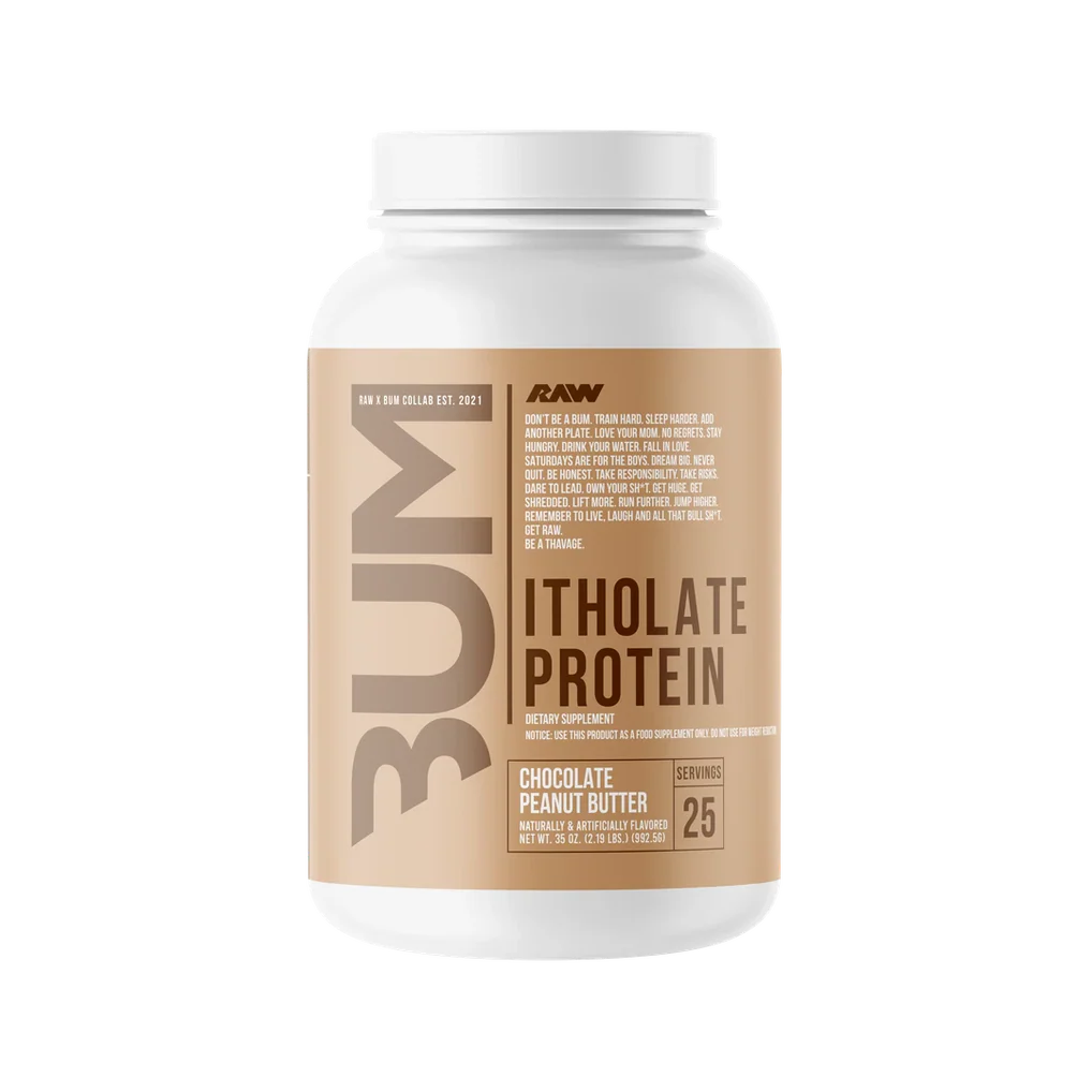 Bum Itholate Protein - 25 Servings - Mass, Strength, Power, Muscle, Recovery