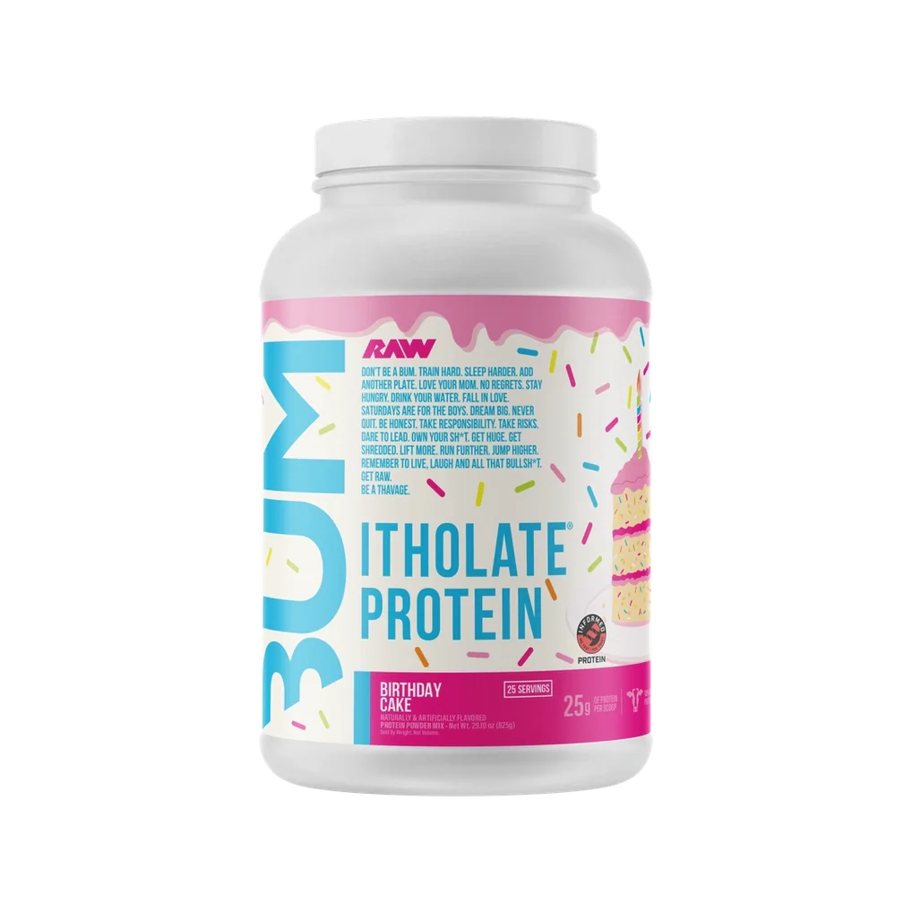 Bum Itholate Protein - 25 Servings - Mass, Strength, Power, Muscle, Recovery