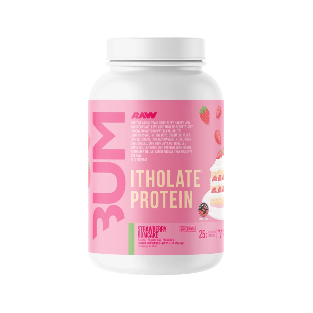 Bum Itholate Protein - 25 Servings - Mass, Strength, Power, Muscle, Recovery