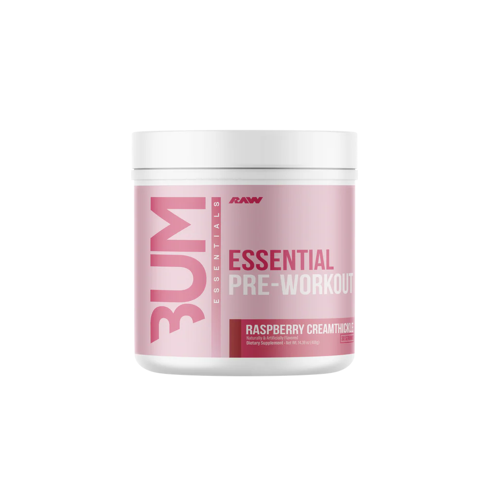 Raw Cbum Essential - Preworkout 30 Serving - Strength, Energy, Power, Mass, Muscle