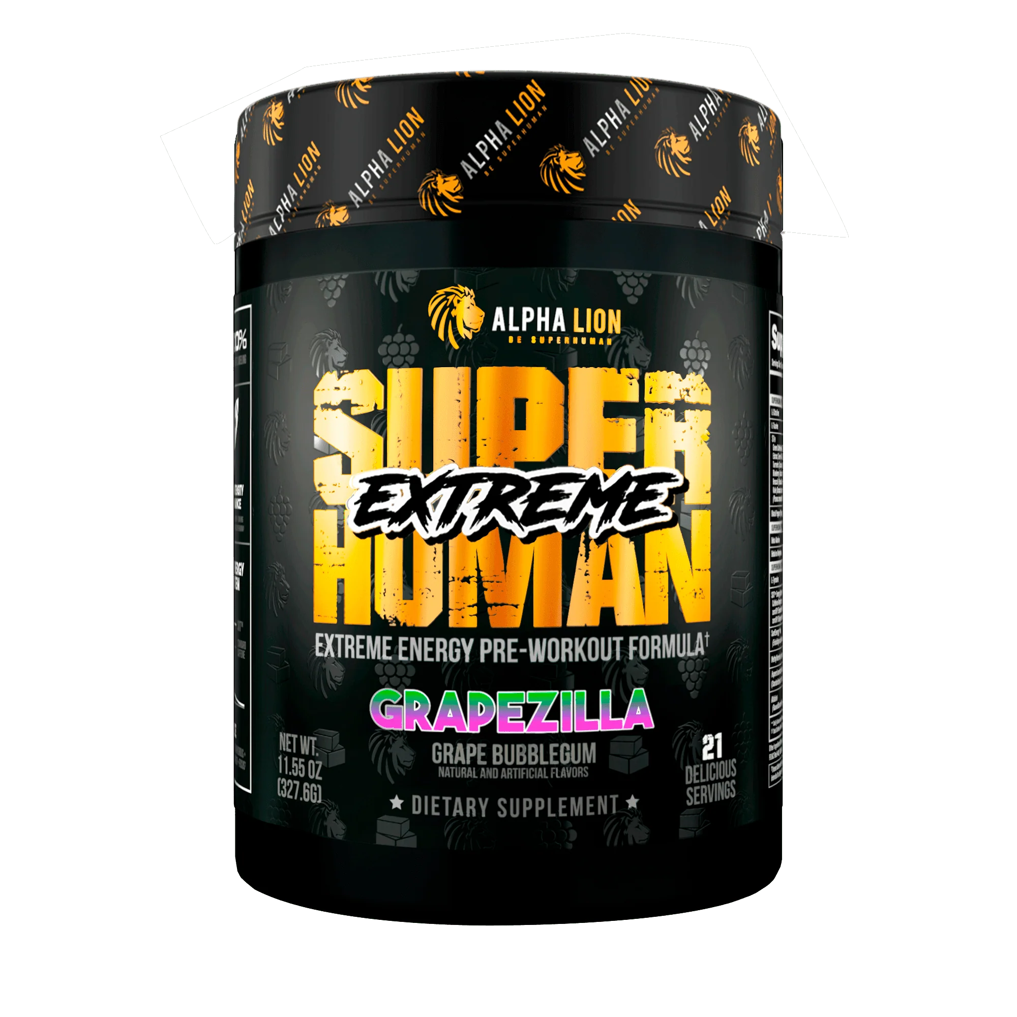 Alpha Lion Extreme - 21/42 Servings - Energy, Mass, Strength, Power, Muscle