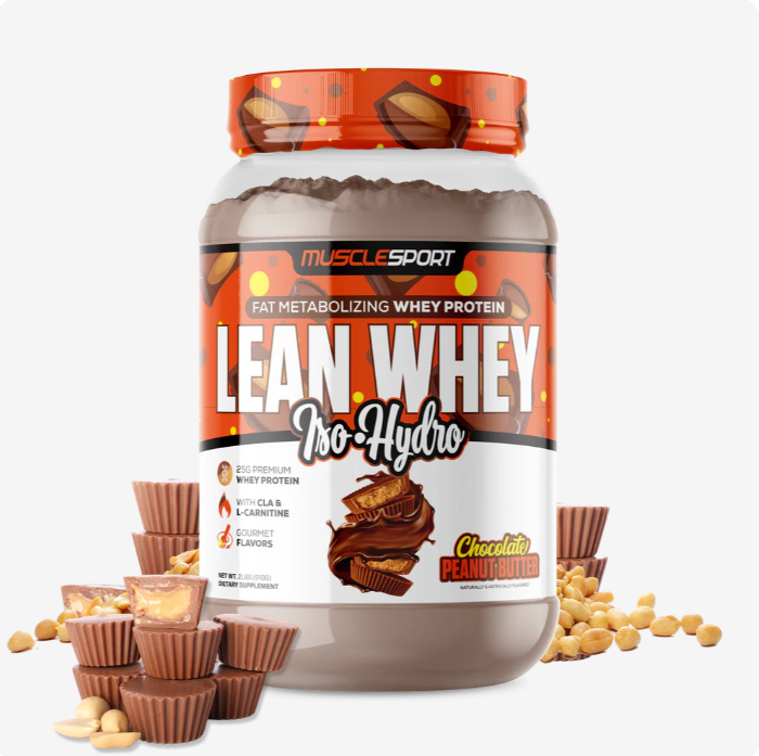 Muscle Sport Lean Whey Protein - 26 Servings - Protein, Whey, Muscle, Mass, Recovery, Power