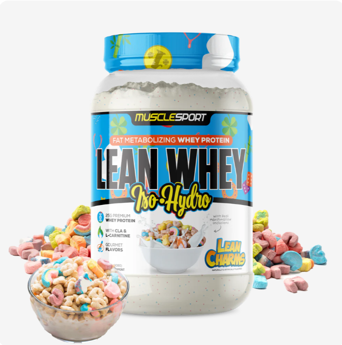 Muscle Sport Lean Whey Protein - 26 Servings - Protein, Whey, Muscle, Mass, Recovery, Power