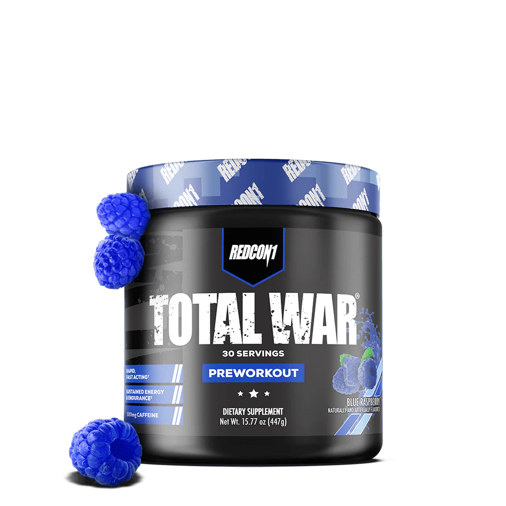 Redcon1 Total War - Preworkout - 30 Servings - Muscle, Energy, Strength, Power, Mass