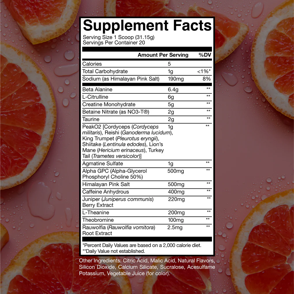 Raw Cbum Thuper Thavage Preworkout - 20/40 servings  - Energy, Power, Mass, Strength, Stamina