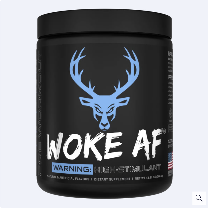 Bucked Up Woke AF Preworkout - 30 Servings - Muscle, Power, Mass, Energy, Strength