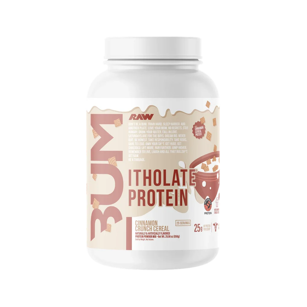 Bum Itholate Protein - 25 Servings - Mass, Strength, Power, Muscle, Recovery