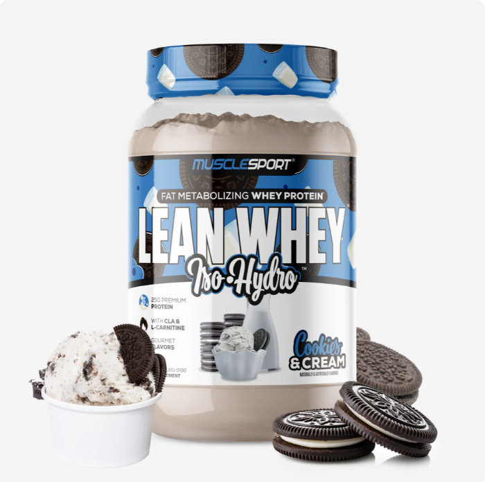 Muscle Sport Lean Whey Protein - 26 Servings - Protein, Whey, Muscle, Mass, Recovery, Power