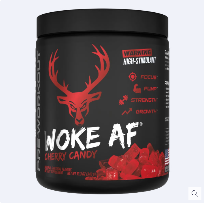 Bucked Up Woke AF Preworkout - 30 Servings - Muscle, Power, Mass, Energy, Strength