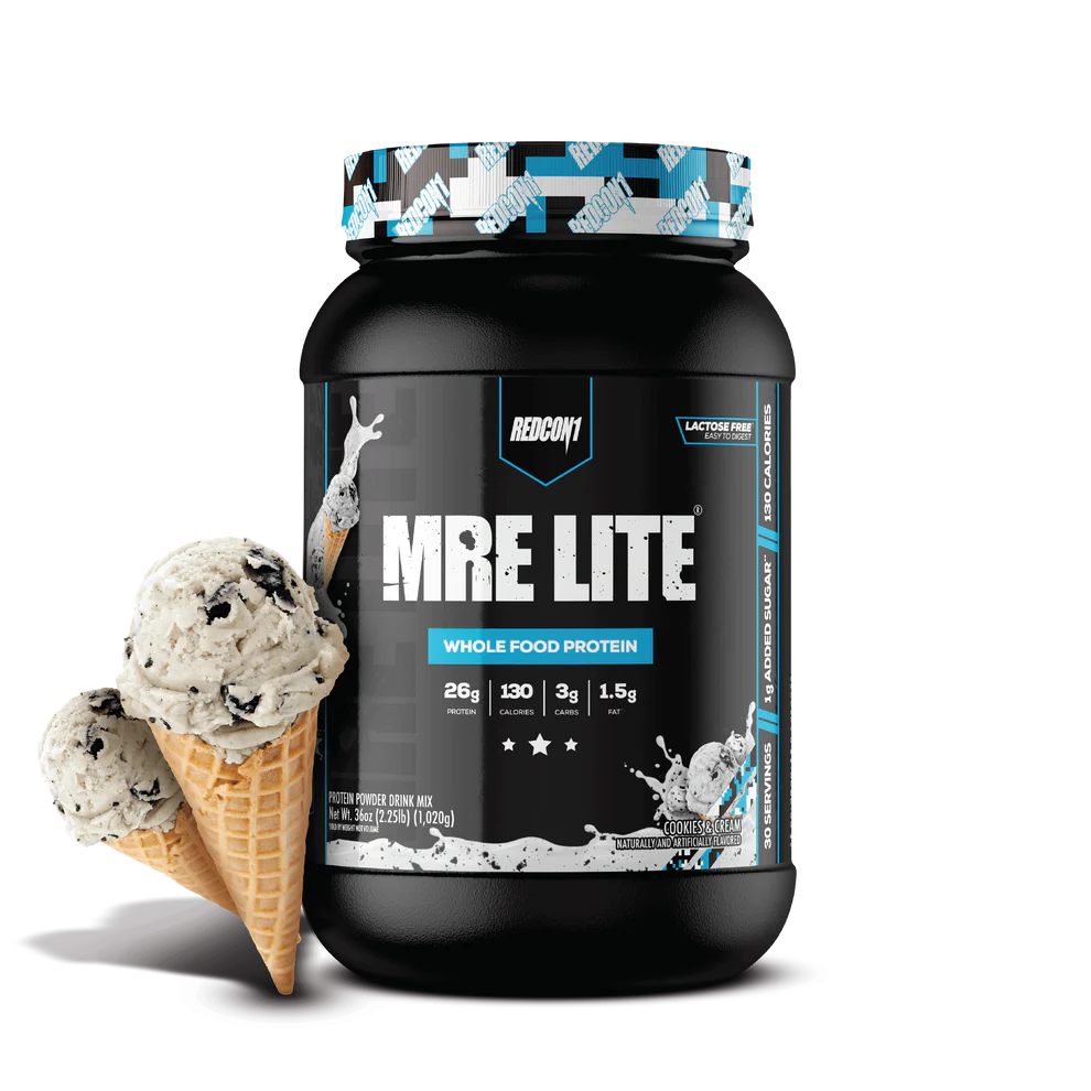 Redcon1 MRE Lite Whey Protein - 30 Servings - Muscle, Strength, Mass, Recovery, Whey Protein