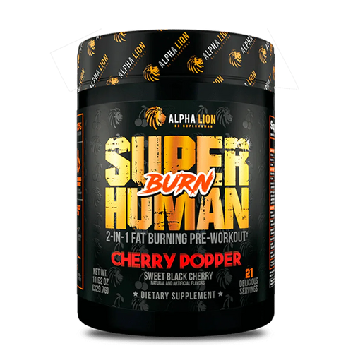 Alpha Lion Burn Thermogenic Pre - 21 Servings - Strength, Power, Energy, Fat Burner, Muscle