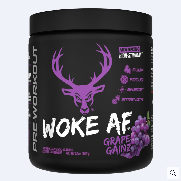 Bucked Up Woke AF Preworkout - 30 Servings - Muscle, Power, Mass, Energy, Strength