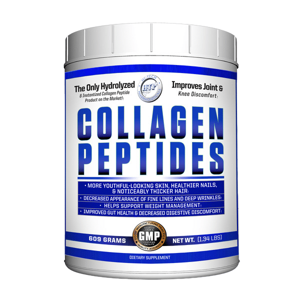 Hi Tech Collagen Peptides - 30 Servings - Recovery, Hair, Skin, Health, Nails, Metabolism