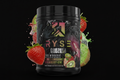 Strawberry Kiwi - Black Background