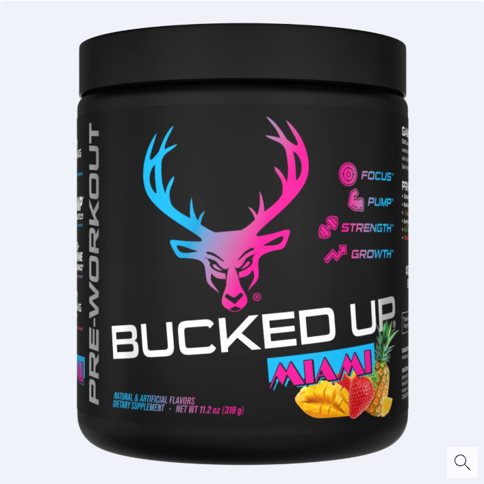Bucked Up Sour Bucks Pre - 30 Servings - Strength, Mass, Power, Energy, Muscle