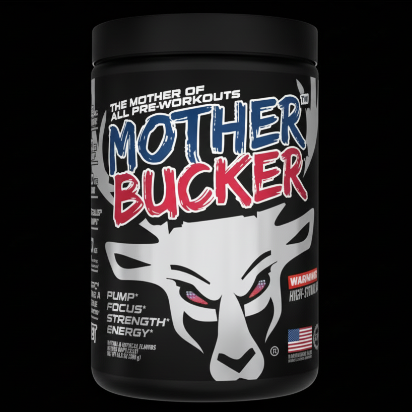 Bucked Up Mother Bucker - 20 Servings - Muscle, Energy, Power, Mass, Strength