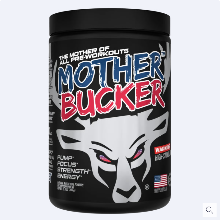 Bucked Up Mother Bucker - 20 Servings - Muscle, Energy, Power, Mass, Strength
