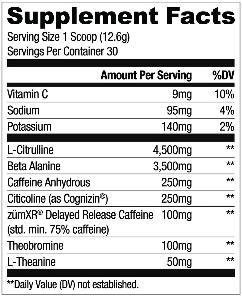 Ryse Loaded Preworkout -