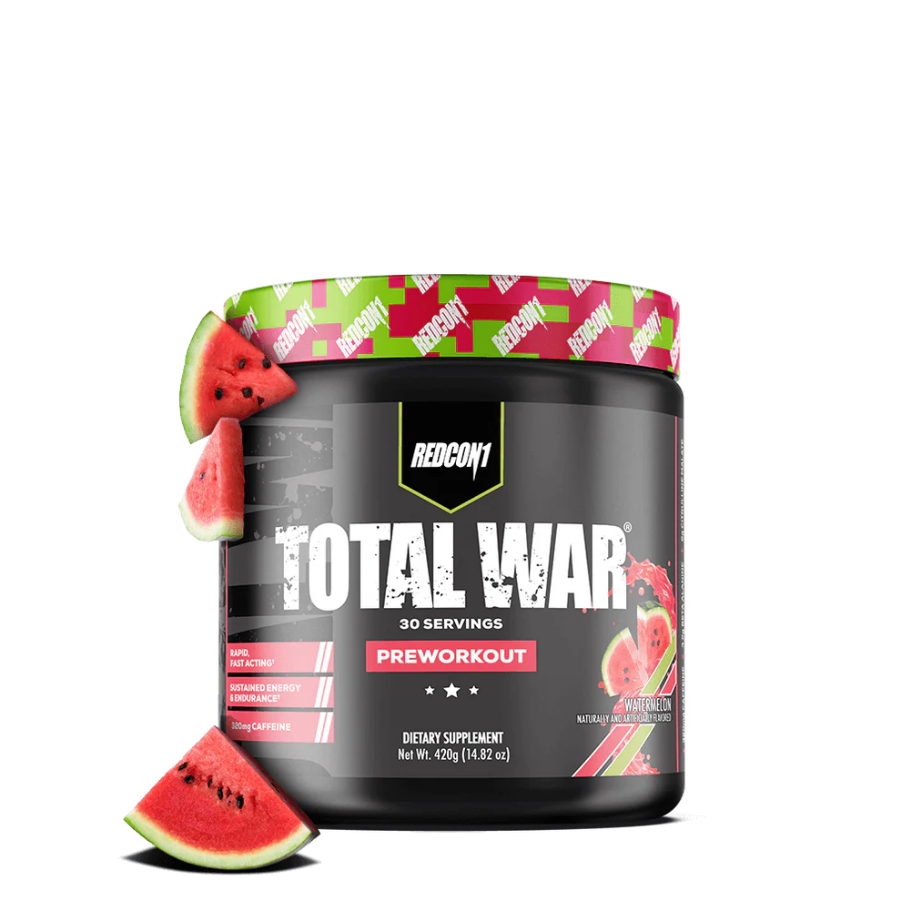 Redcon1 Total War - Preworkout - 30 Servings - Muscle, Energy, Strength, Power, Mass